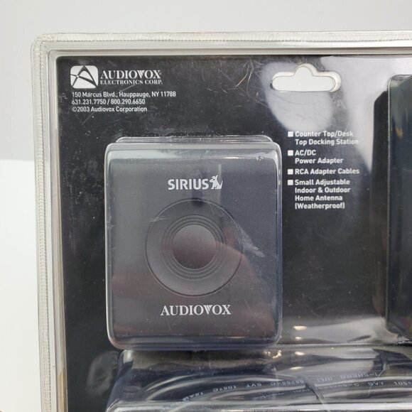 Audiovox Sirius Satellite Radio S.R.S. Receiver Home Dock SIRHK1A NIB - Picture 4 of 9